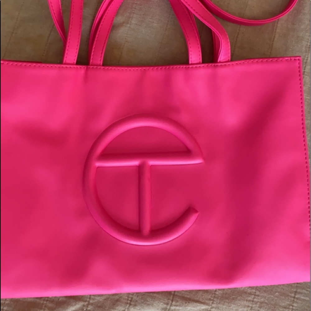Pink Telfar Bag Azalea Medium